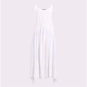 All Saints: Medina Dress; Color: Chalk White